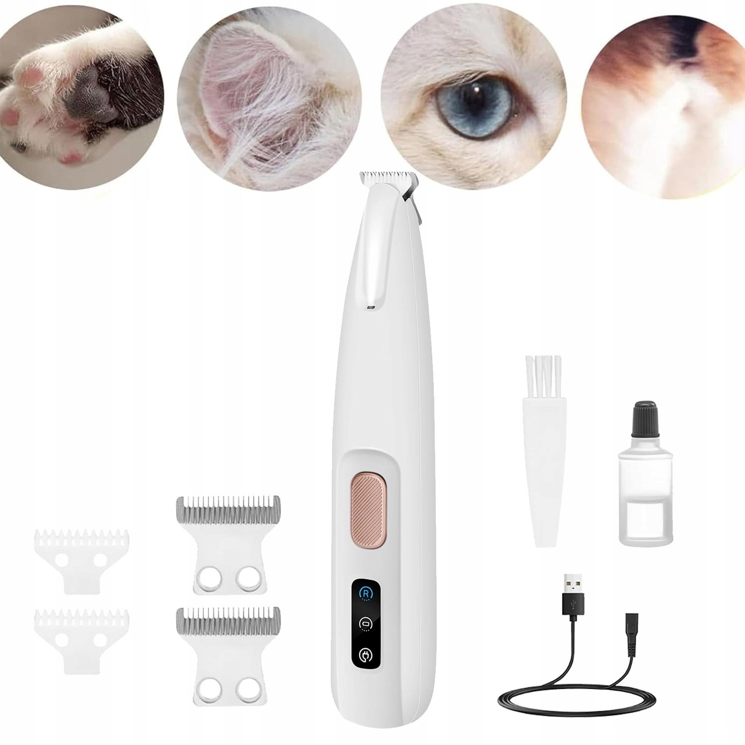 Levně Profesionální stroj na stříhání zvířat psů a koček