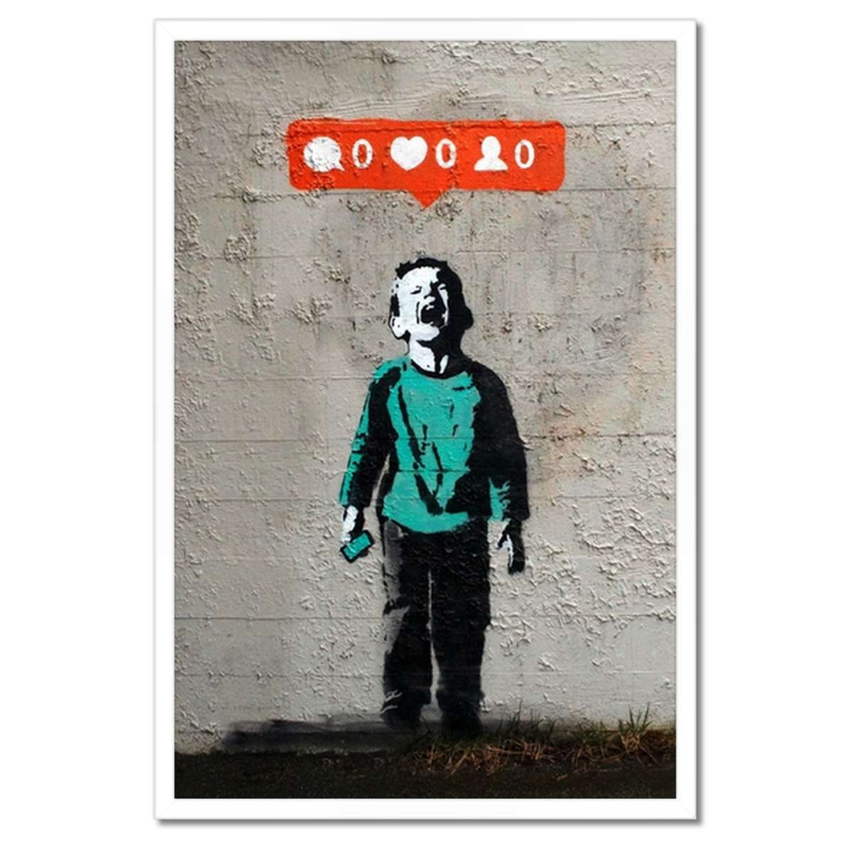 Plakáty v rámu 40x60 Banksy Like