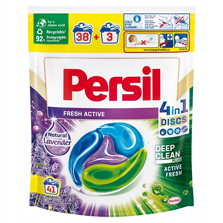 

Persil Discs Kapsułki prania Lavender Kolor 41 szt