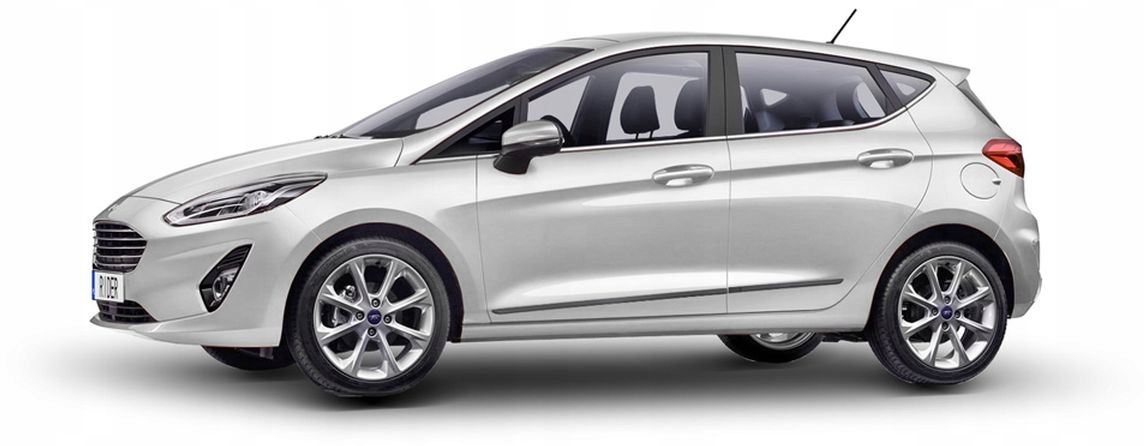 Bočné lišty dverí Ford Fiesta VII, 2017-, 5-dver.