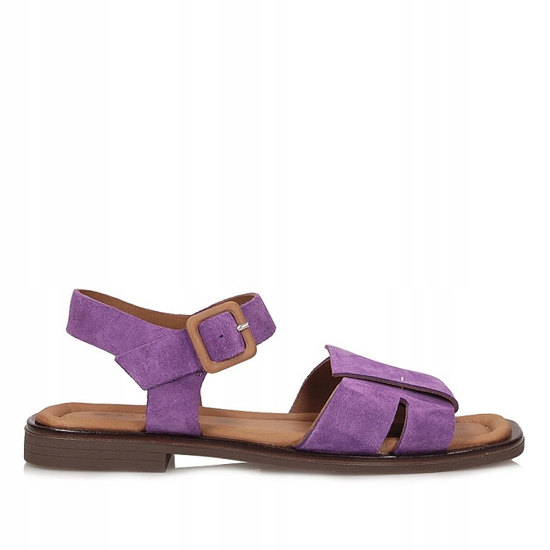 Kožené dámské ploché sandály Ravini 500 4314 188 Krep