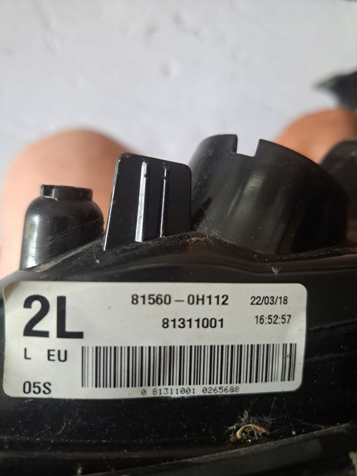 фонарь TOYOTA AYGO II