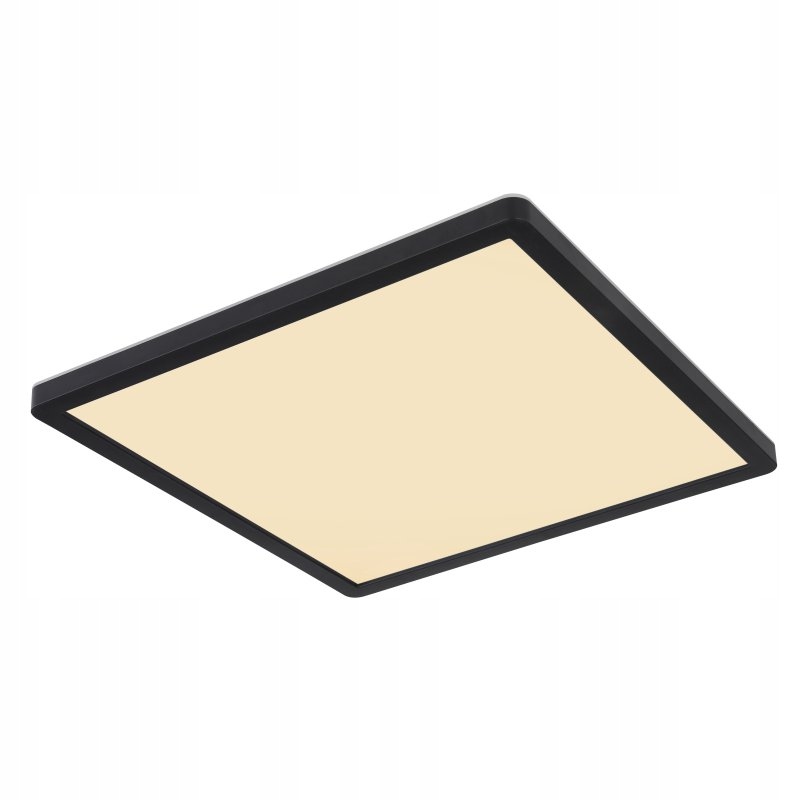 Čierny stropné svietidlo s podsvietením Sapana