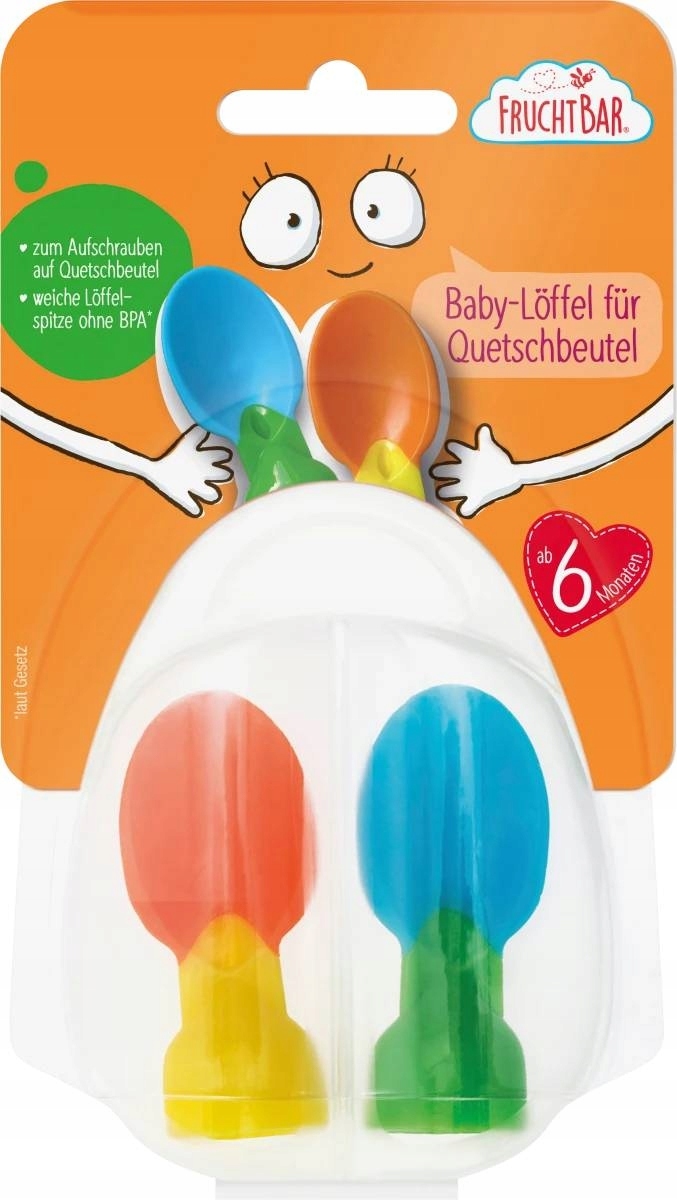 Fruchtbar Łyżeczka Nakładka Na Mus w Tubce