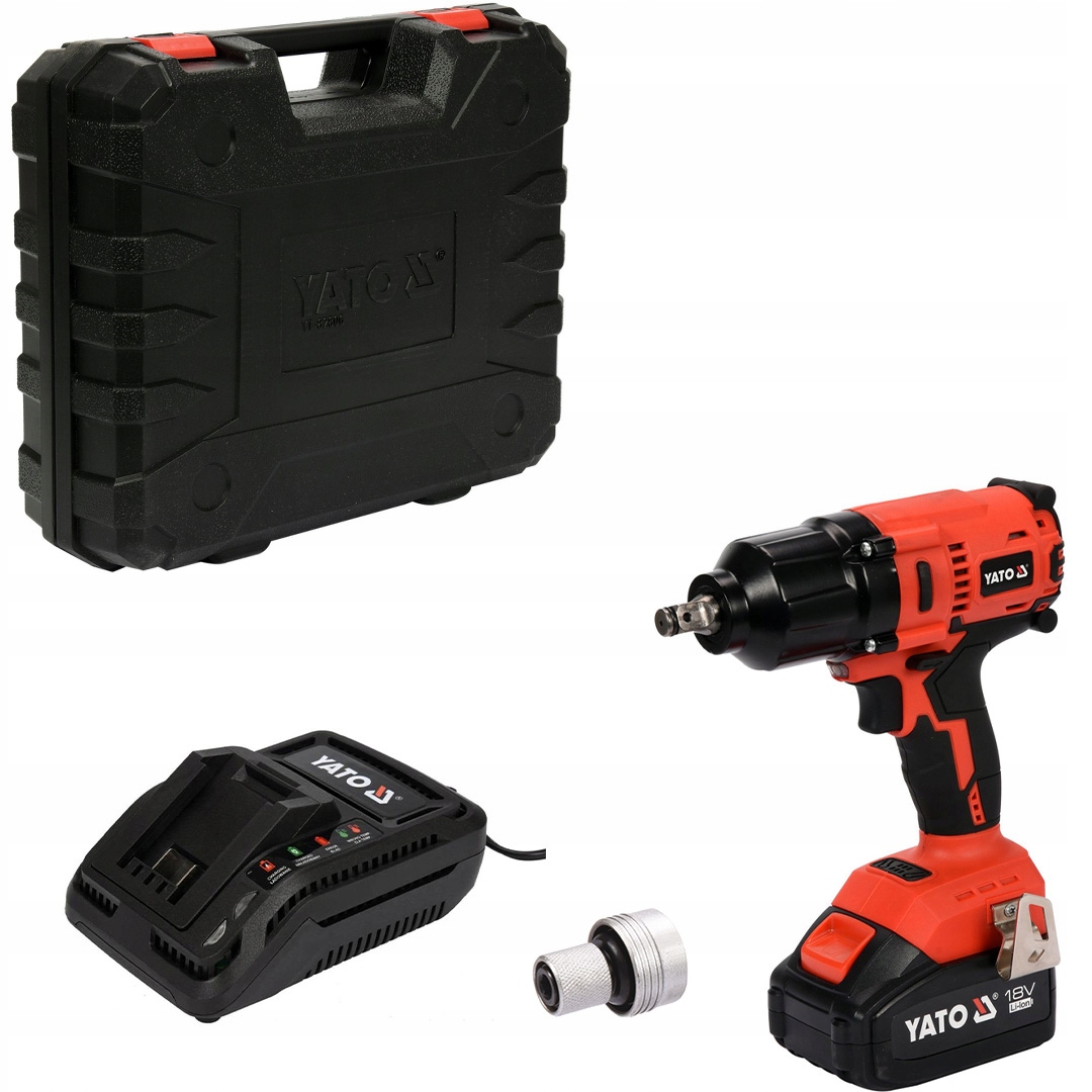 Akumulátorový rázový uťahovák Yato YT-82806 18V 1x3Ah 700Nm Bl kufor