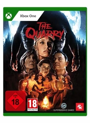 The Quarry Xbox One Xbox Series X na płycie horror kooperacja co-op