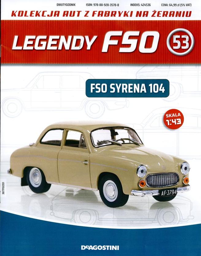 LEGENDY FSO nr 53 - FSO SYRENA 104