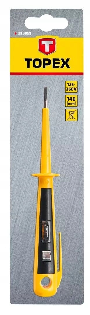 Próbnik instalacji elektrycznej TOPEX 39D058