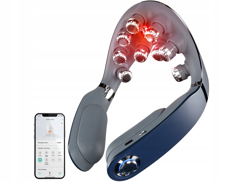 Masażer do karku Skg G7 Pro Fold Pulsacyjny Relaksacyjny Shiatsu