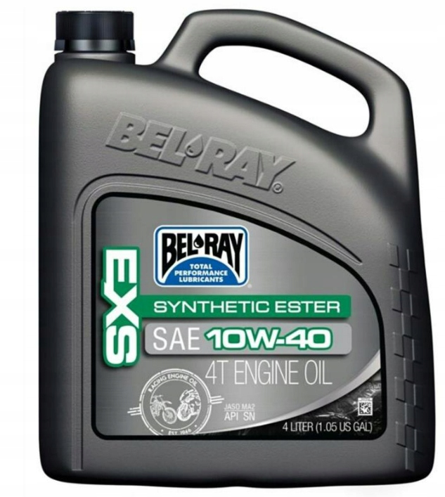 Olej silnikowy Bel-ray Exs Syntetyczny Ester 4T 10W-40 4L