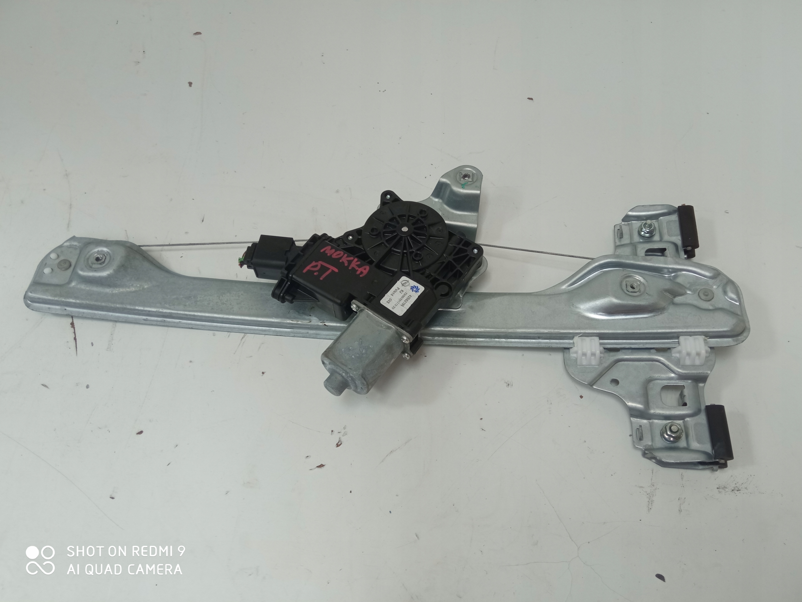 OPEL MOKKA window regulator mechanism right rear part