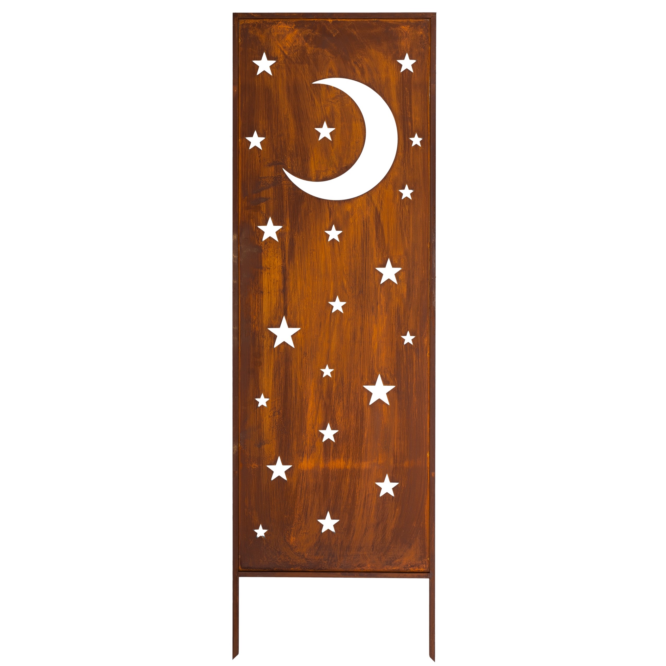 Zahradní Panel Trávy Cnc 160 X 50 Rezavá Brána Paraván Corten Kryt Terasy