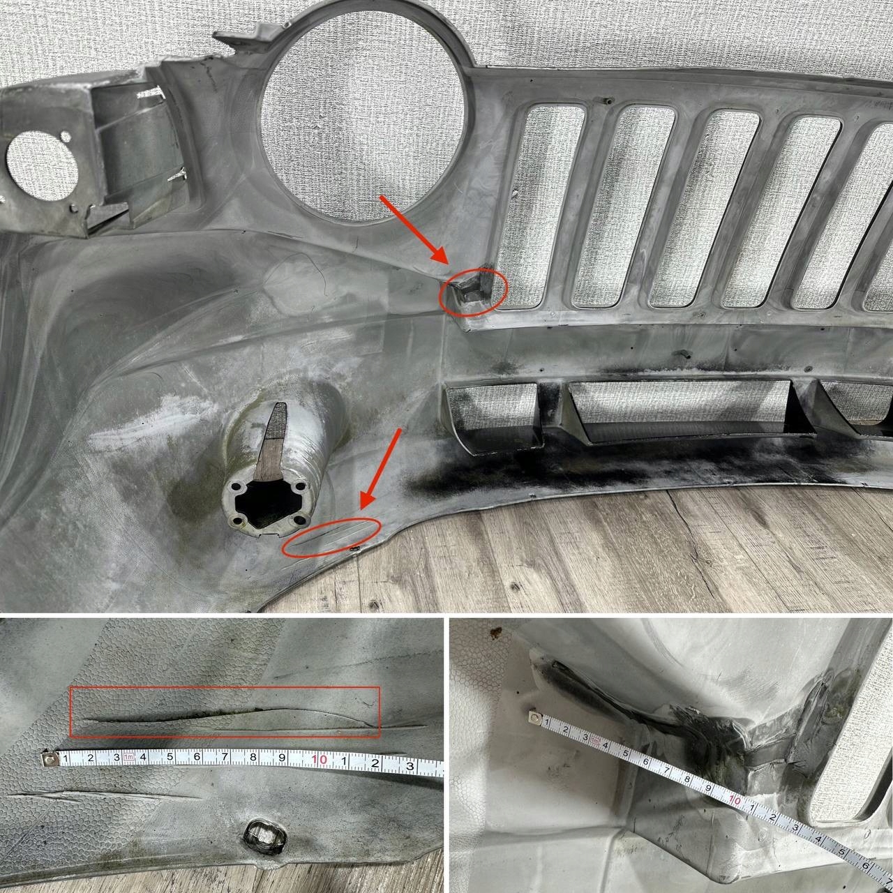 JEEP COMPASS and 2006-2010 bumper front 68002271AB