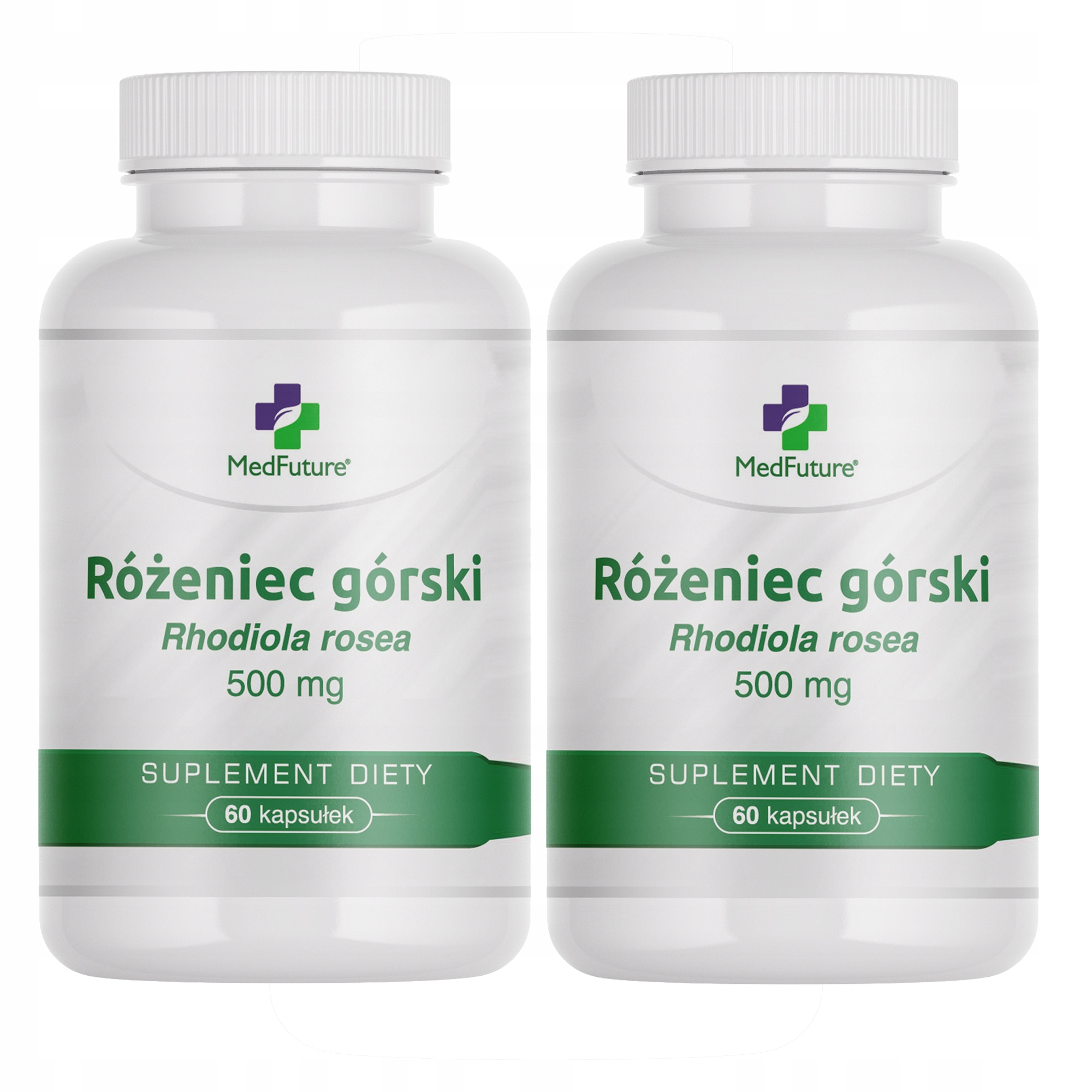 Różeniec Górski (Rhodiola rosea) Ekstrakt z korzenia 2 opakowania