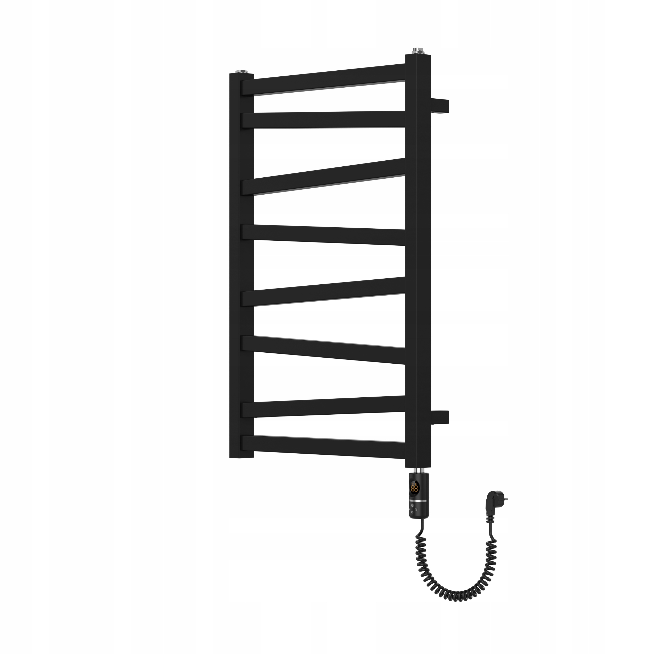 Arceno Elektrický Koupelnový Radiátor CYW600WCZM 600W 750 x 500 Černý Mat