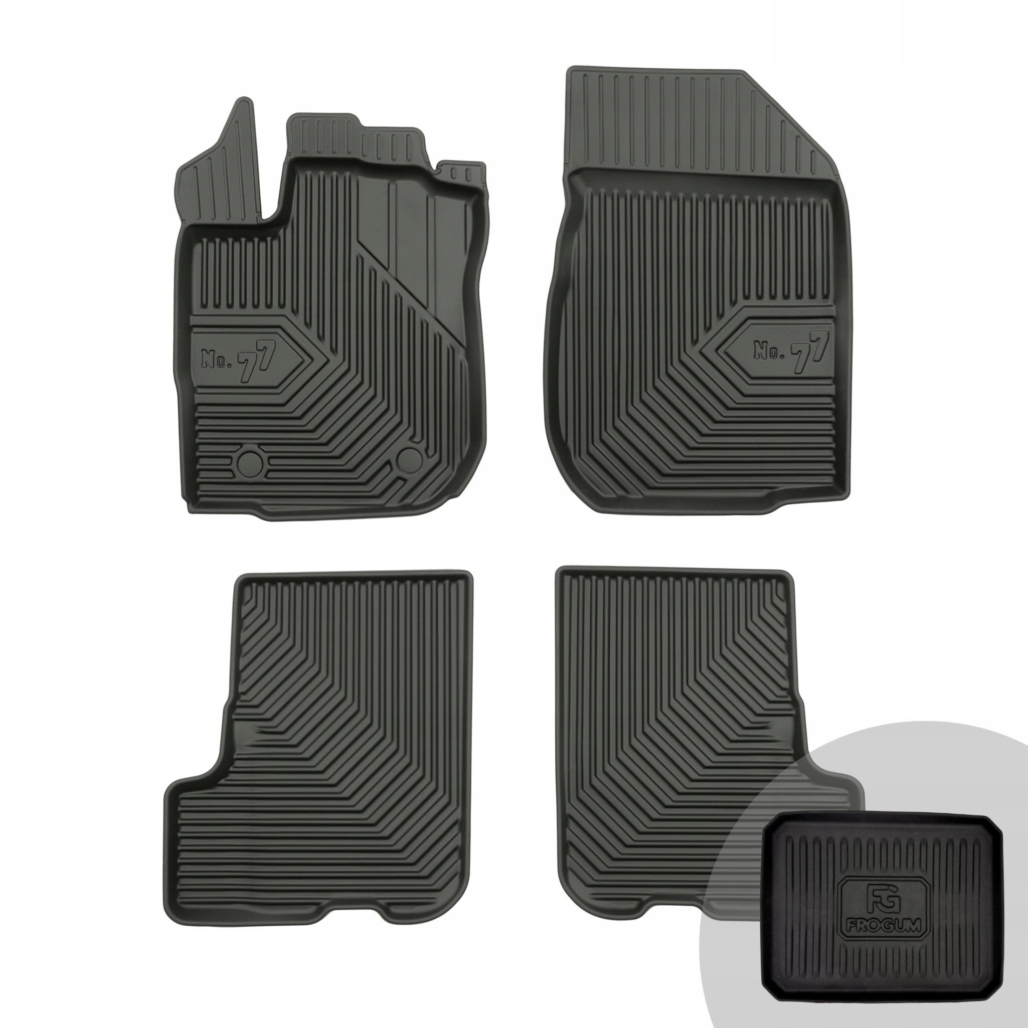 Frogum Koberce do auta pro Dacia Sandero II 12-20