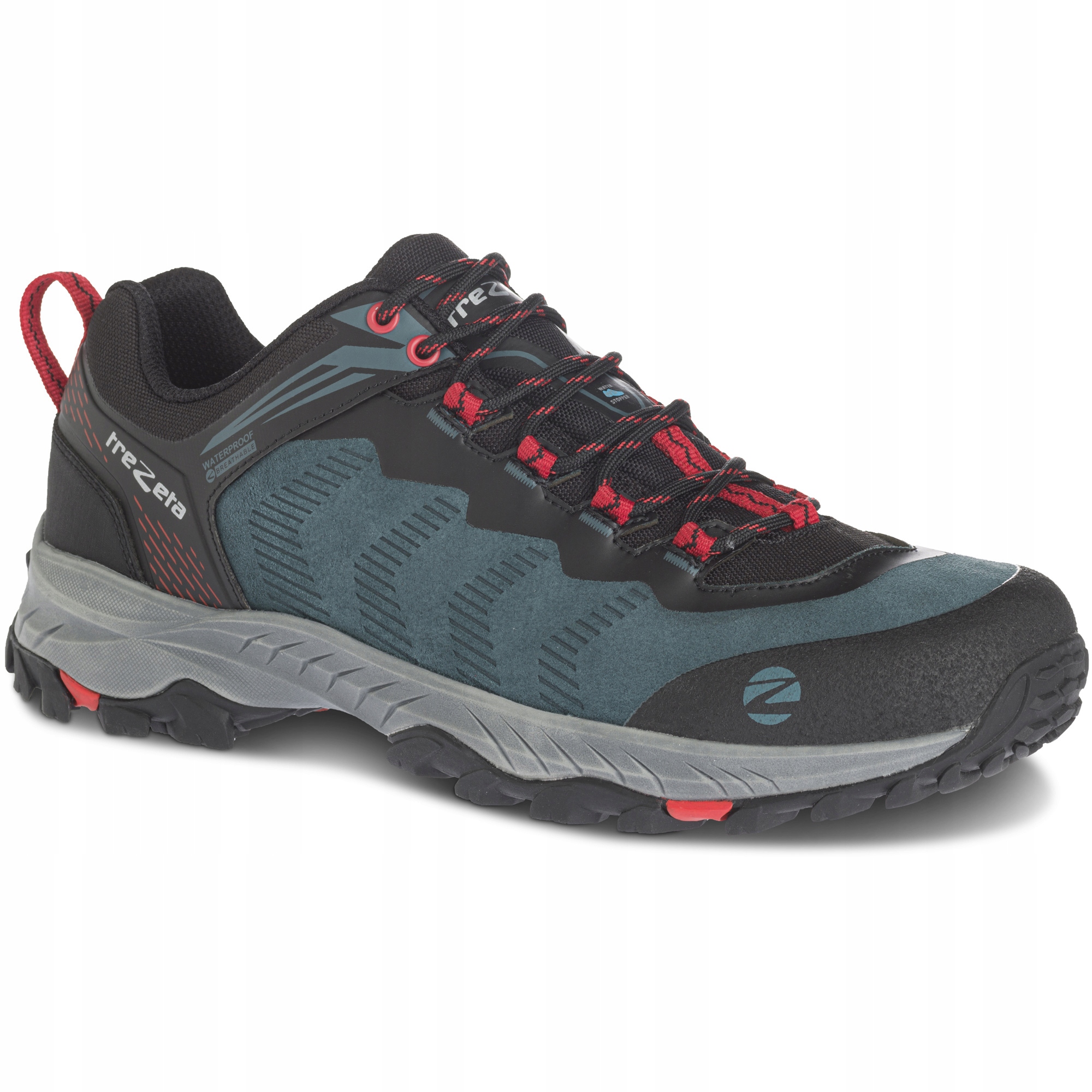 Buty męskie trekkingowe niskie Trezeta Hype wodoodporne niebieskie r. 11