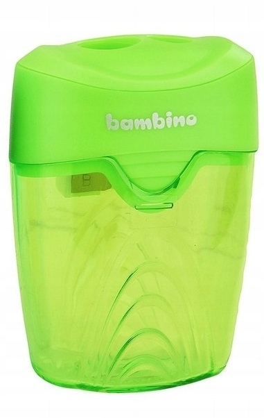 Temperówka podwójna z pojemnikiem Bambino nr3035