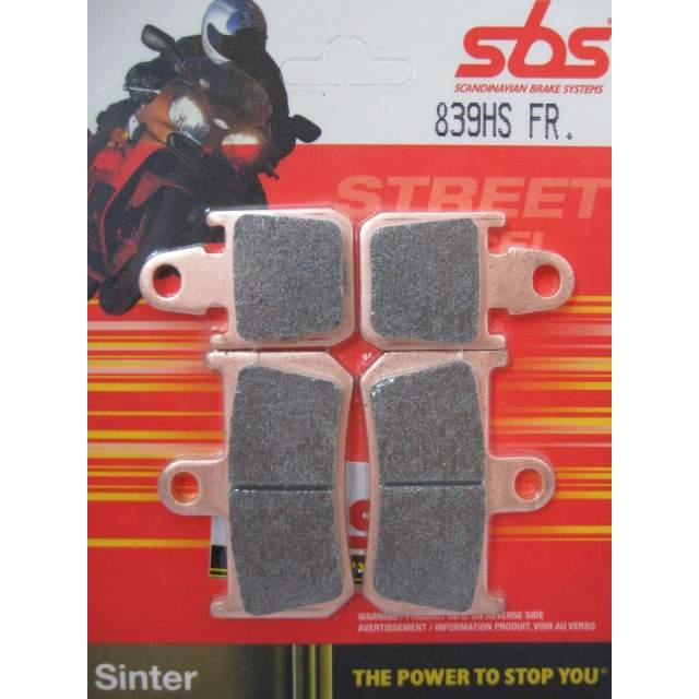 Klocki przod SBS YAMAHA YZF R1 2007 MT 01 07 10 S