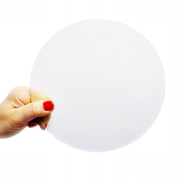 Szyba okrągła na stolik stół meble przezroczysta szkło 6 mm float fi 65 cm