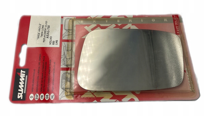 ASAG750 - SUMMIT ВСТАВКА ЗЕРКАЛА ЛЕВОЕ ЗЕРКАЛО VOLVO 850