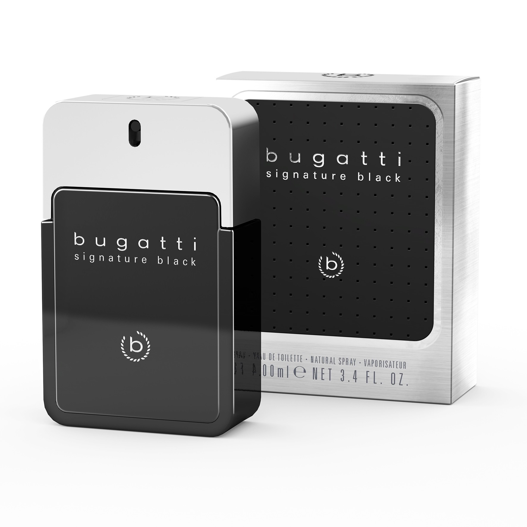 Bugatti Signature Black Toaletní voda pro muže 100 ml