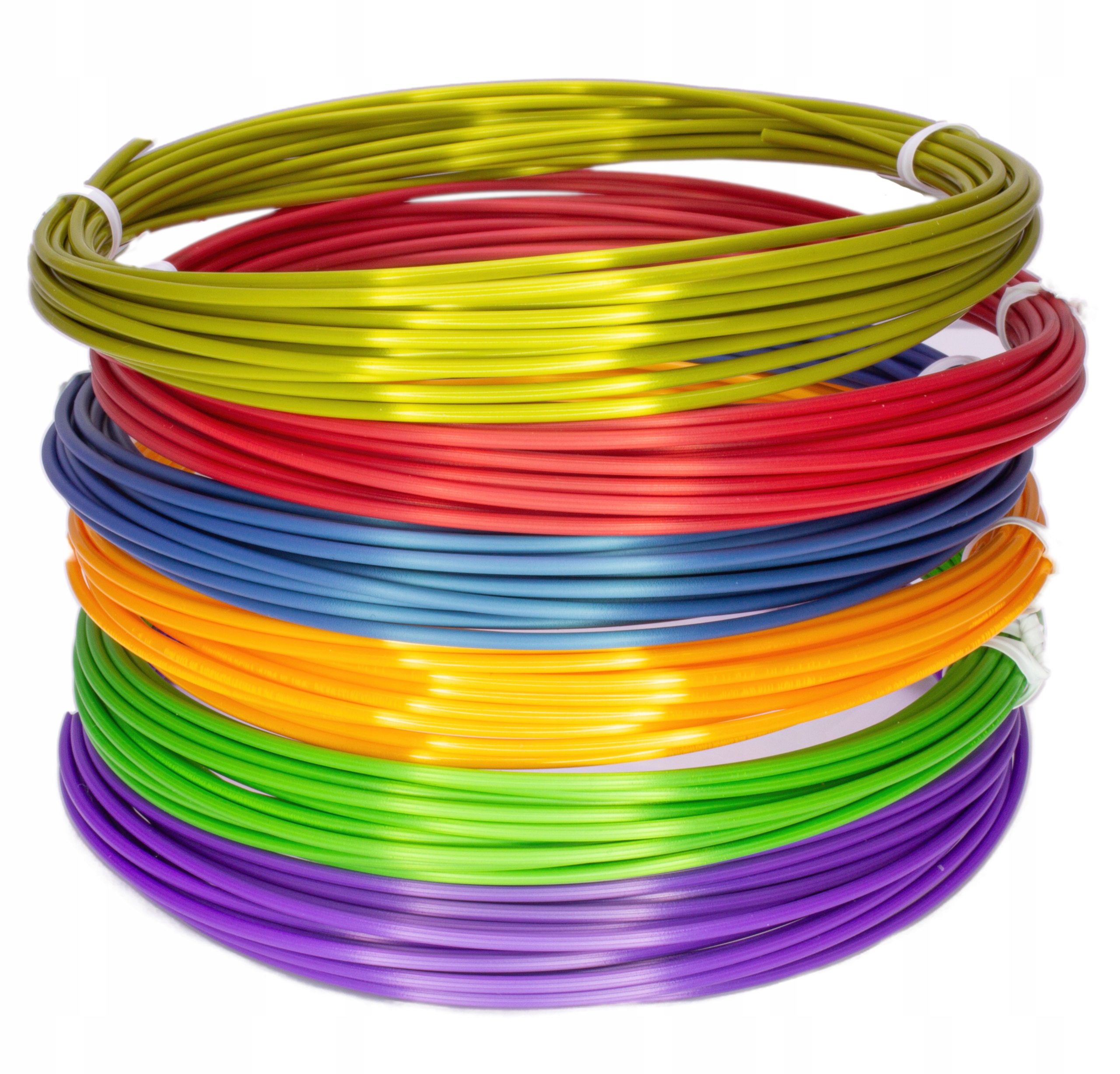 

Wkłady do długopisu 3D Pla Silk 1,75mm 6 sztuk 30m