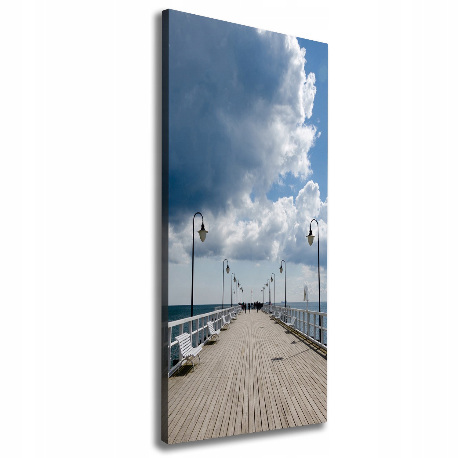 

Foto obraz canvas na ścianę Molo w Orłowie 50x125