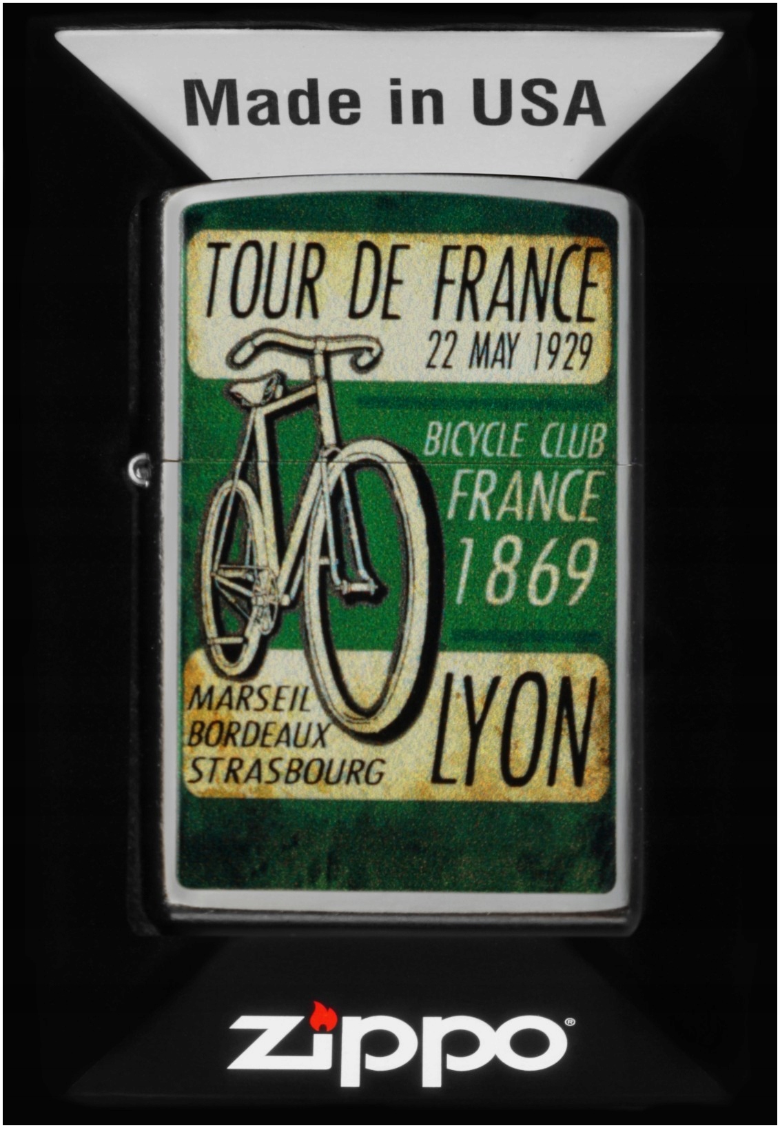 Zapalovač Zippo Tour De France