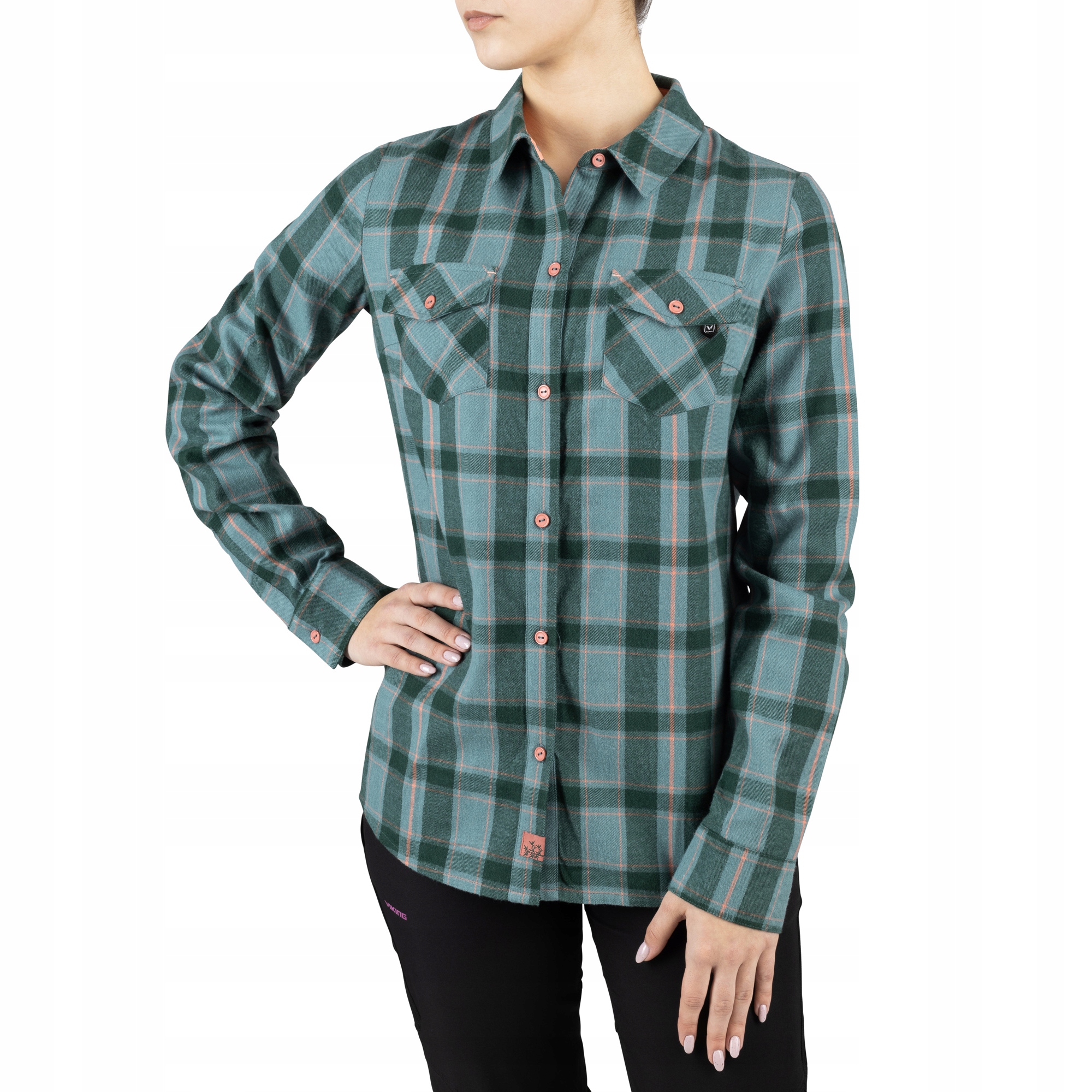 Koszula z długim rękawem damska Viking Bamboo Shamrock Lady M