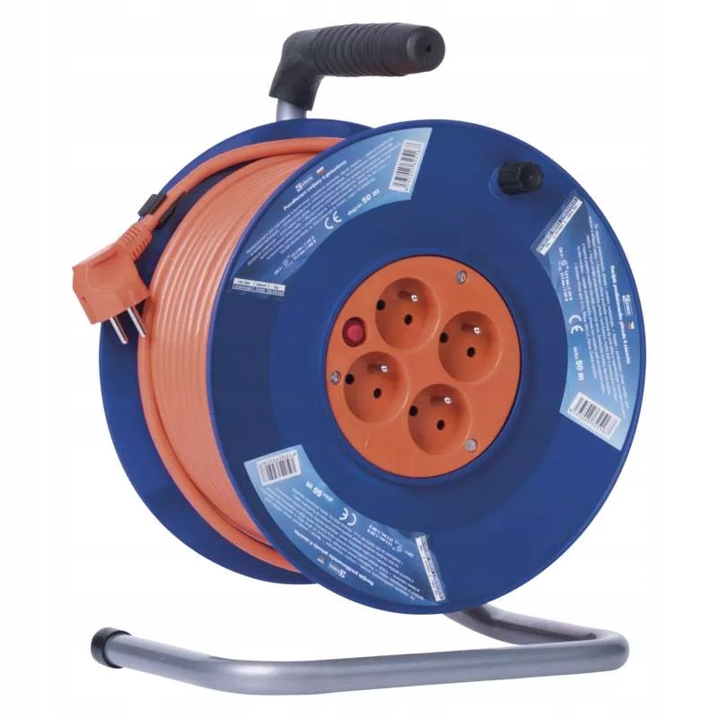 

Przedłużacz zwijany 4G 50M P19450 Pvc 3x1,5 Emos