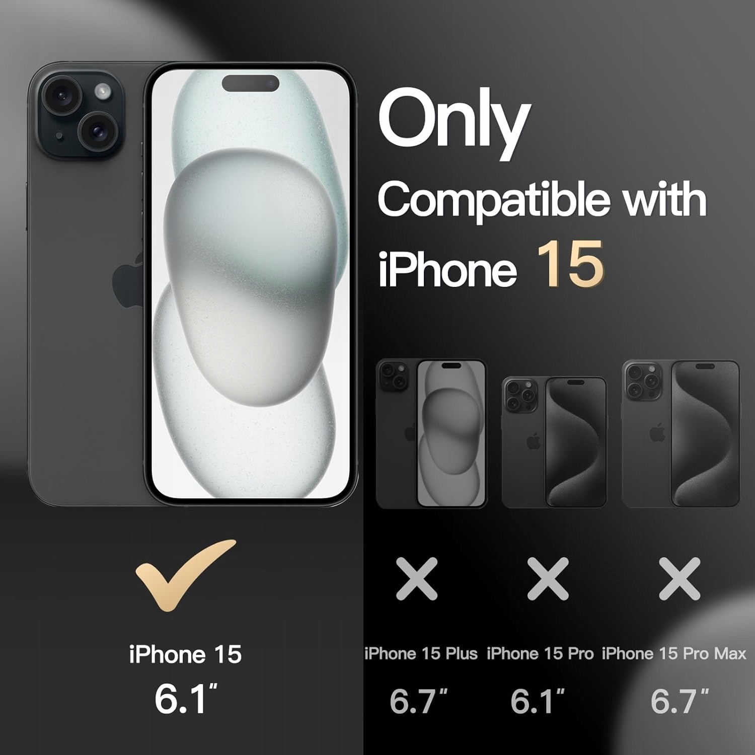 JETech Etui dla iPhone 15 Pro 6,1 Cala Kompatybilny z MagSafe, Ciężki Obowi  - Sklep, Opinie, Cena w