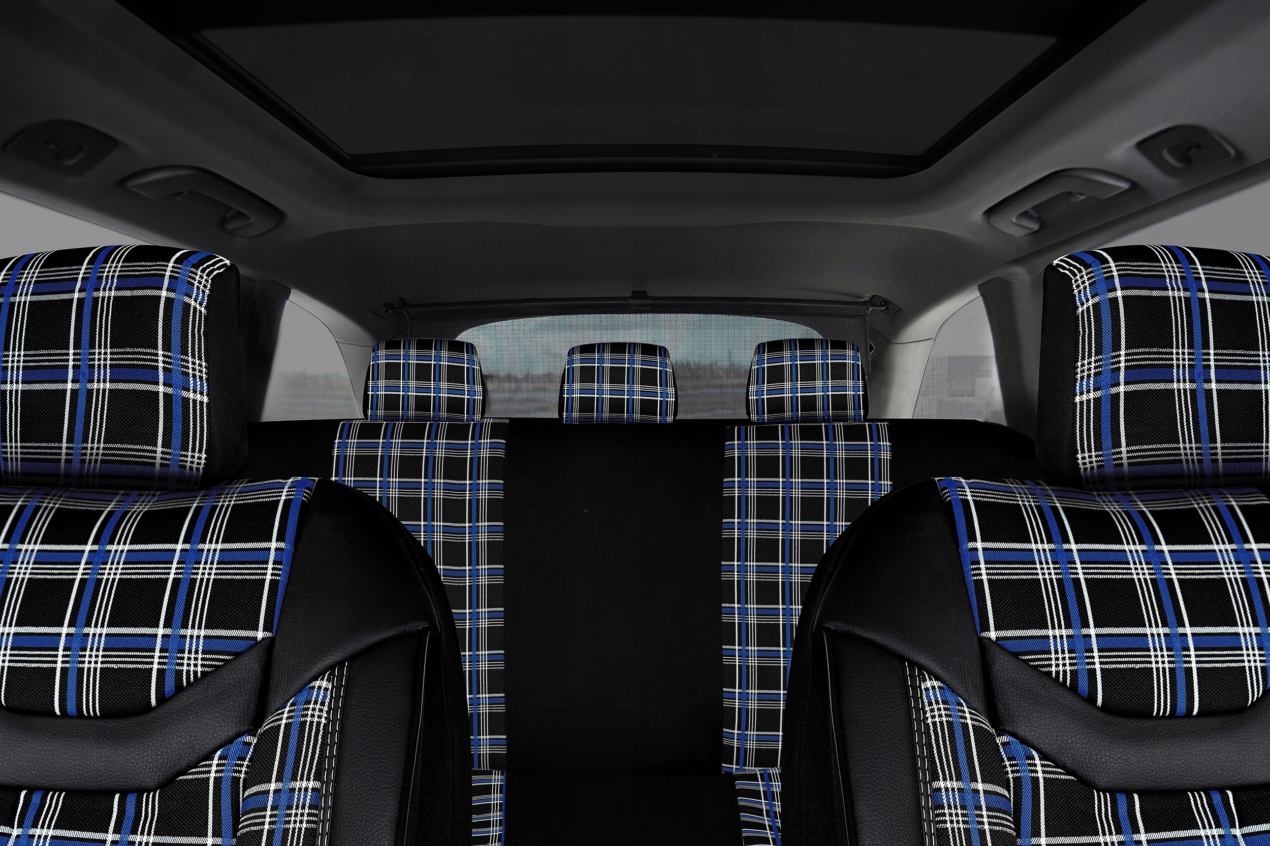 Pokrowce Islay blue Dacia Duster Sandero Logan Jogger Spring Stan opakowania oryginalne