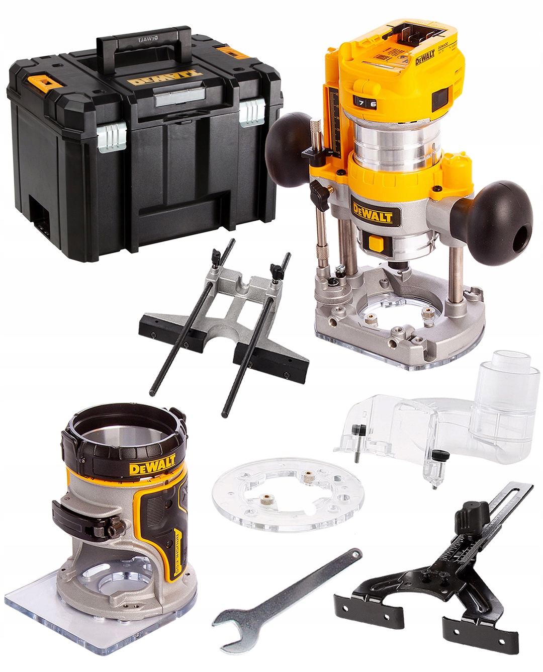 

Frezarka górnowrzecionowa 18V 8mm DeWALT DCW604NT