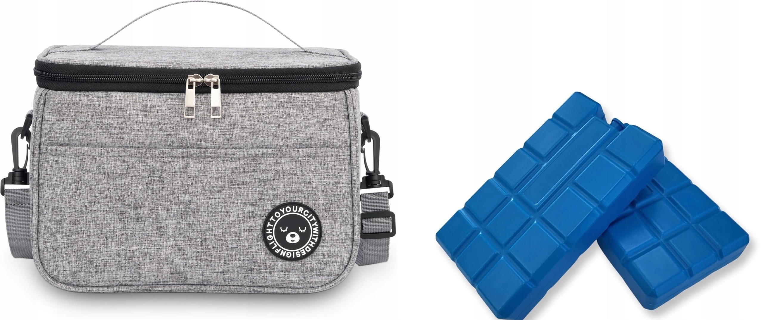 Torba chłodząca do zestawów rękawic kapci żelowych chemioterapii 2x Wkład