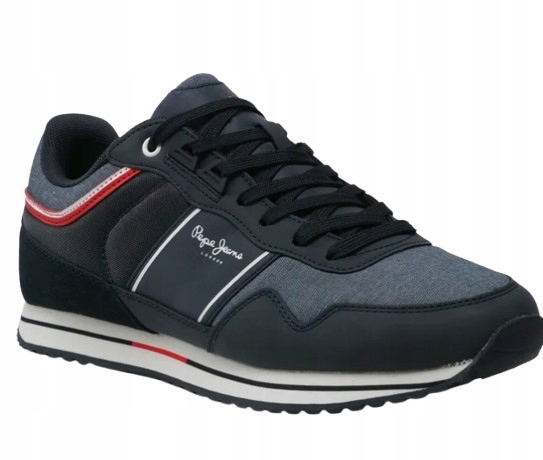 Pepe Jeans Tour Club Pánské Boty Modré Sportovní Nízké 42 Awf