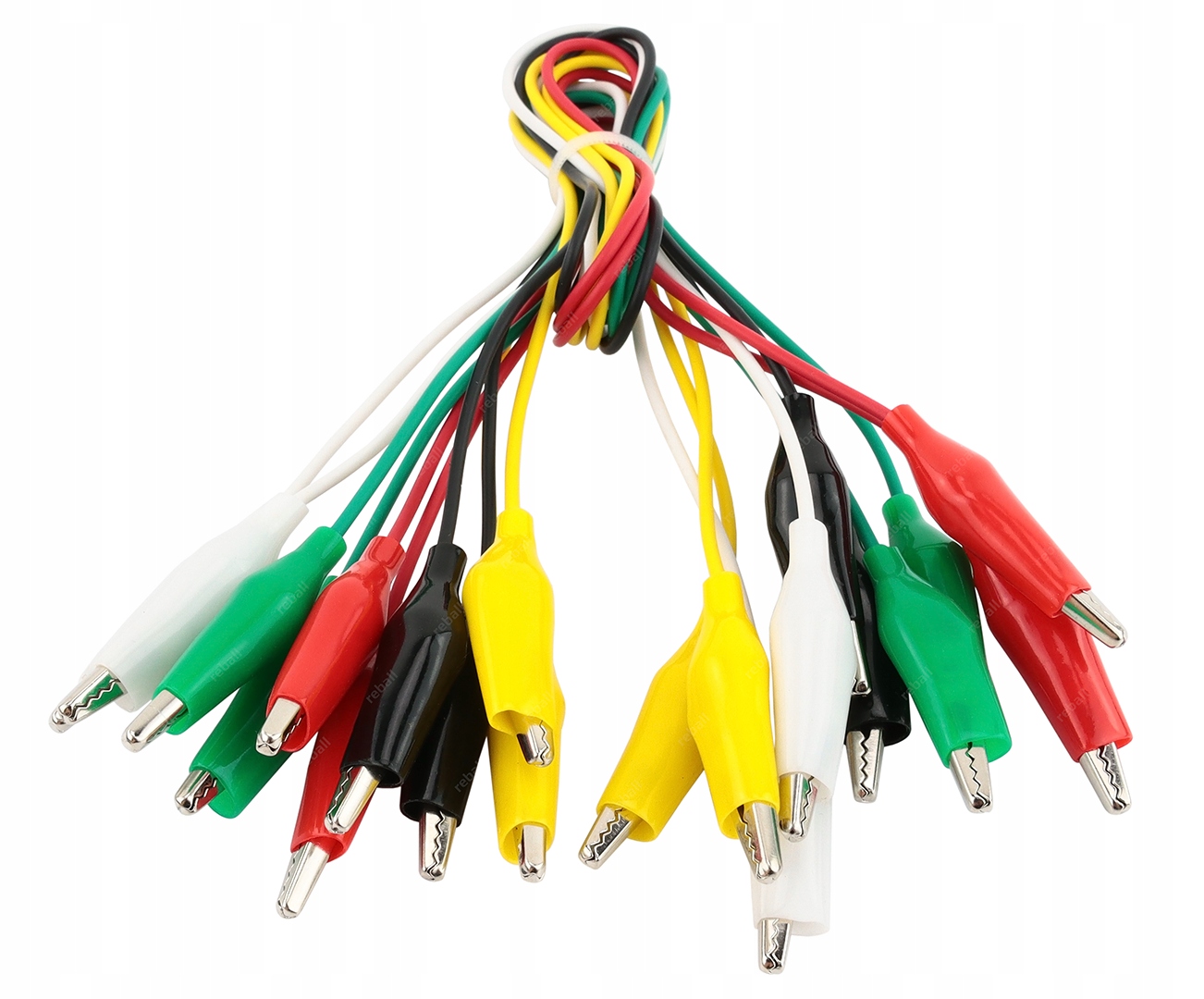 

Przewody Pomiarowe Krokodylkowe 50cm 10x RT0152