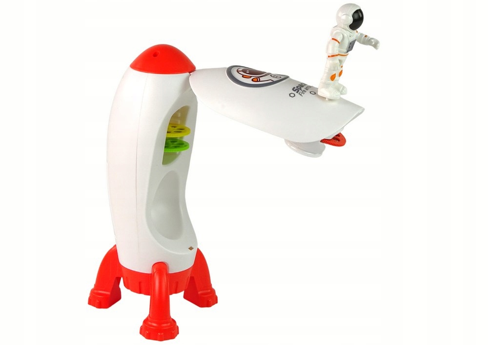 Projektor Rzutnik Z 18 Slajdami Rakieta Kosmiczna Marka LEANToys