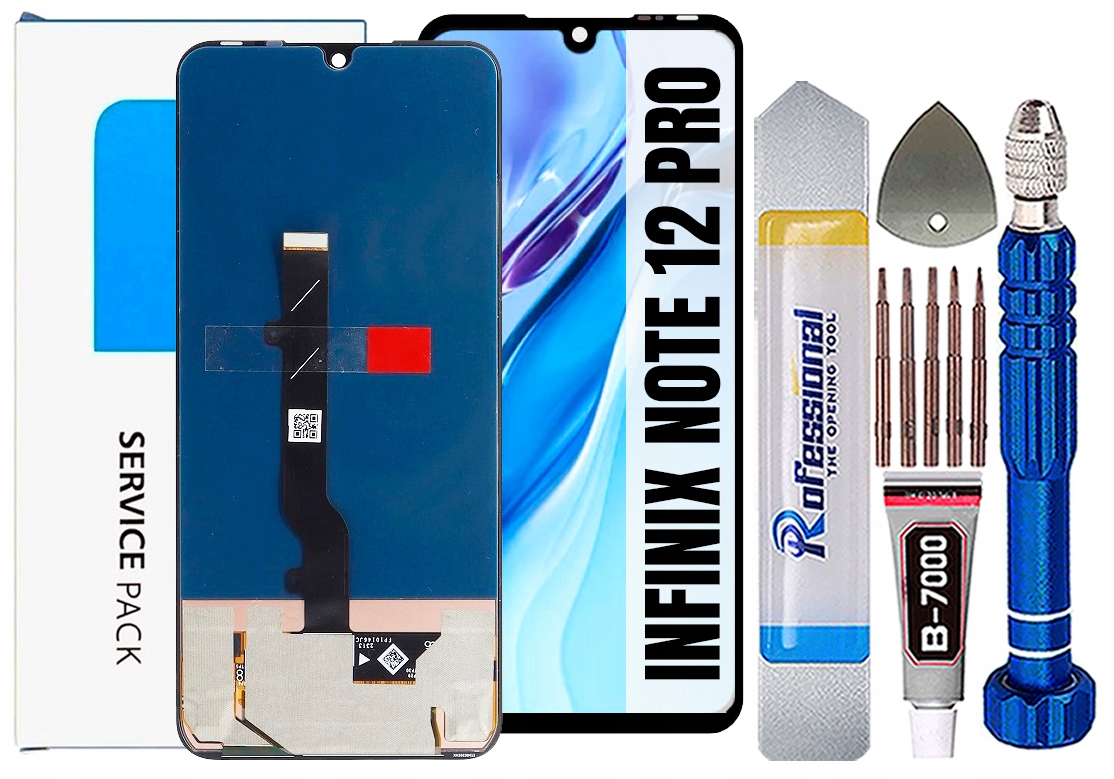 Displej Pro Infinix Note 12 Pro 4G 5G Originální LCD Displej