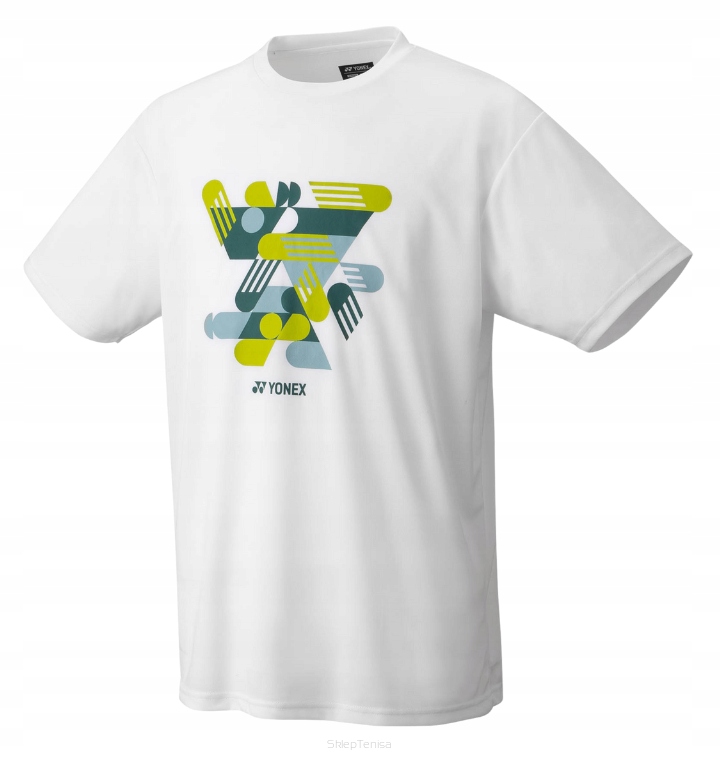 Koszulka tenisowa Yonex Practice Logo biała r.XXL