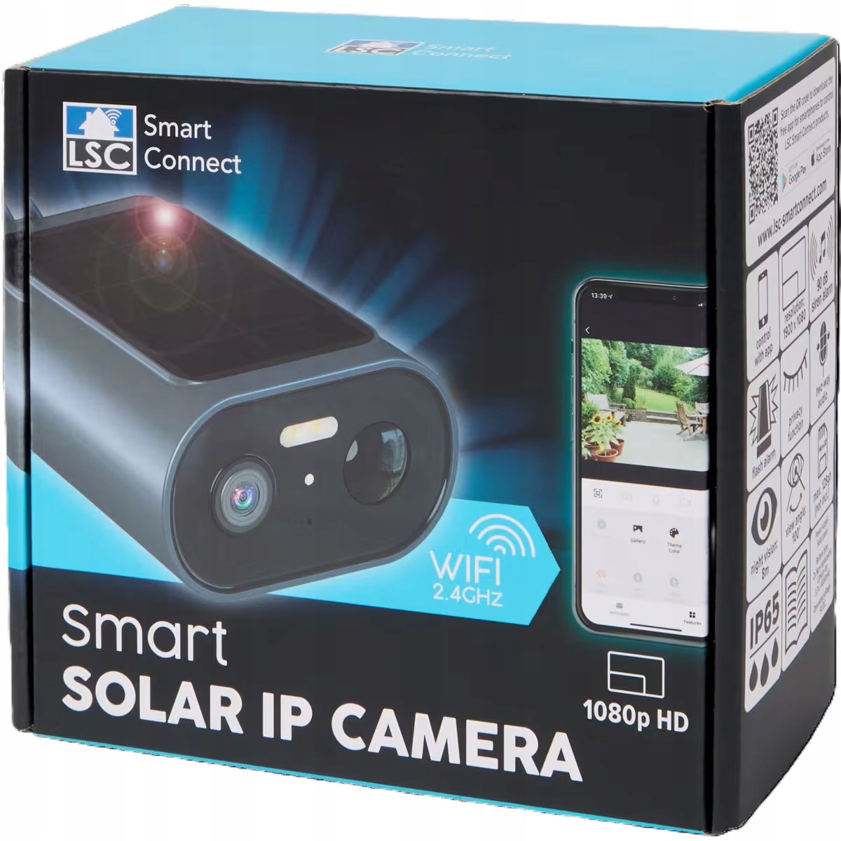 Kamera Zewnętrzna Wi Fi Lsc Smart Connect Solar