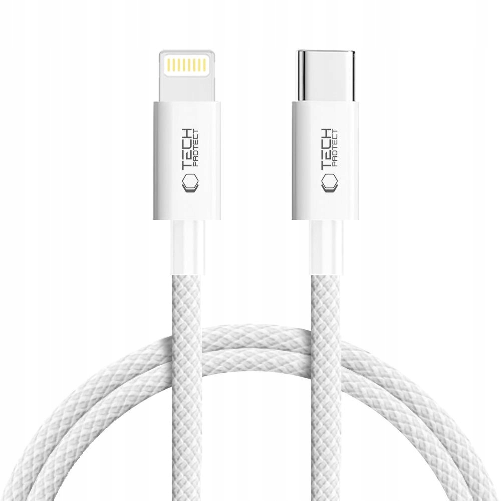 Tech-protect Ultraboost Lite do Iphone Cable PD27W/3A 100CM Cool Grey