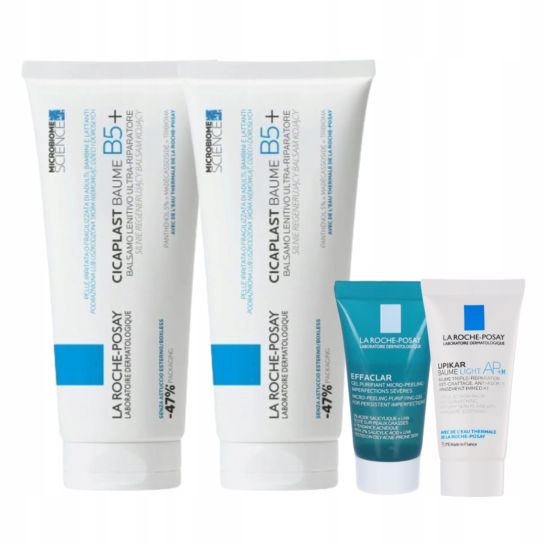 La Roche-Posay Cicaplast Baume B5+ Silnie Regenerujący Balsam 100ml 2-pak