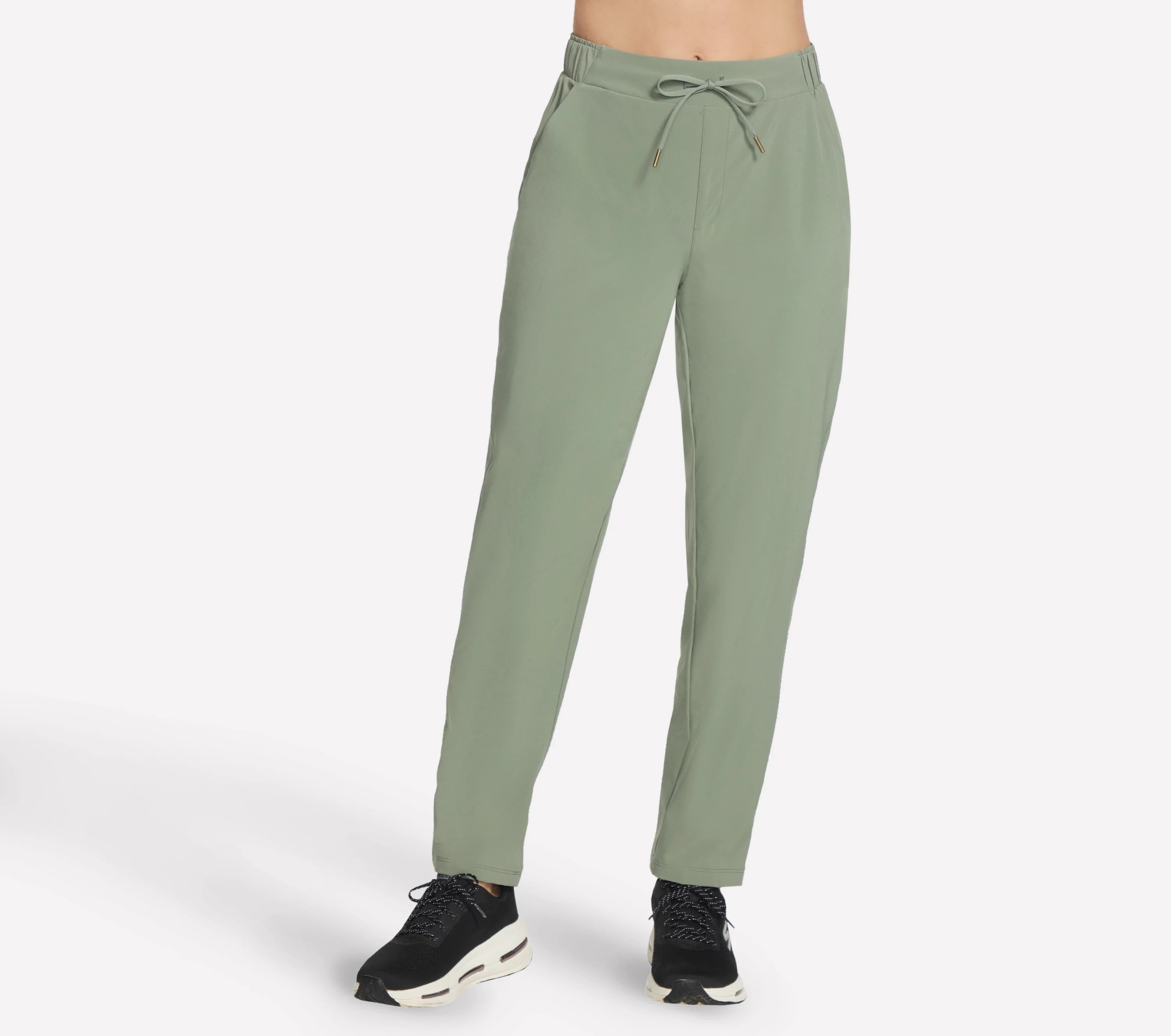 Dámské kalhoty Skechers Slip-ins Go Walk Uptown Pant olivové PT116 Tpol