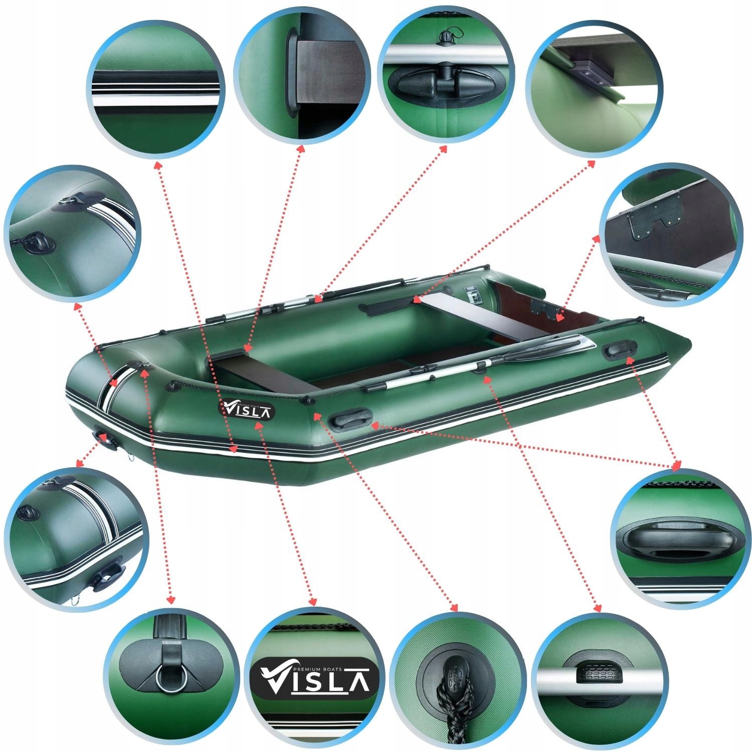 Ponton motorowy VISLA VM-330 K Marka inna