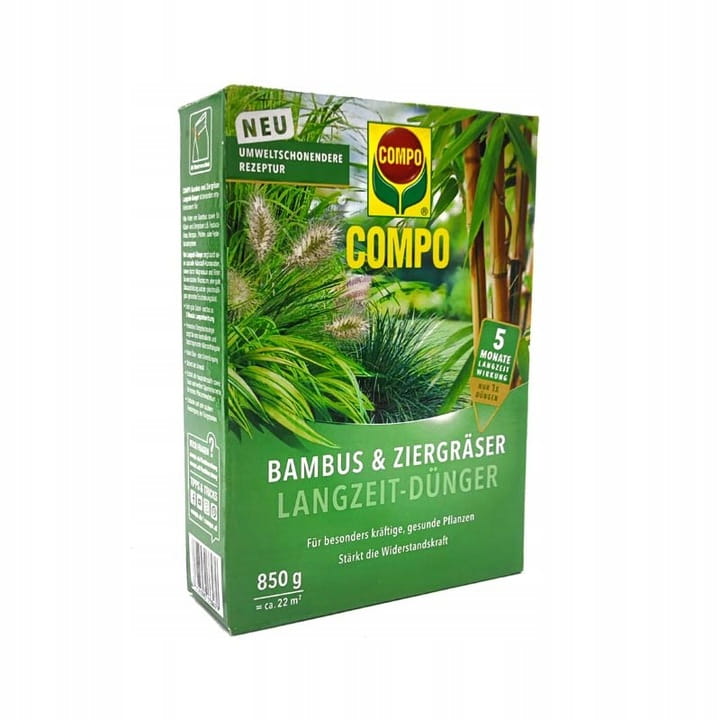 

Compo Nawóz Trawy ozdobne bambusy 850g 22m2