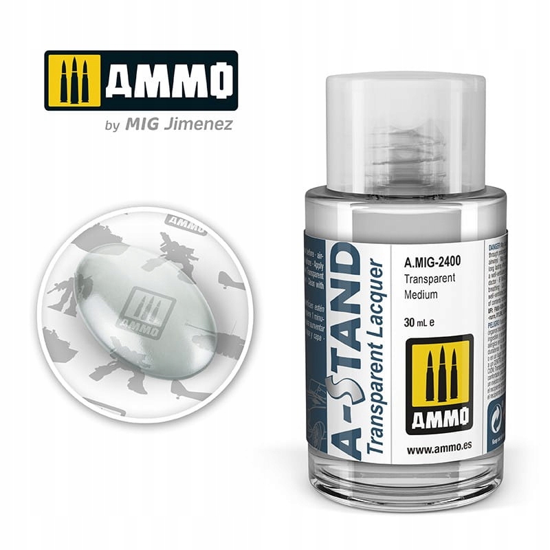 Ammo 2400 A-stand Lacquer Transparent Medium 30ml