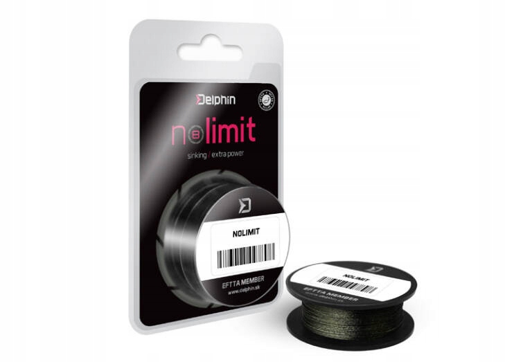 Delphin Plecionka Nolimit Zielona 40lbs 20m