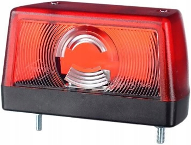 

Lampa Tablicy Rejestracyjnej Żarówkowa Czerwona