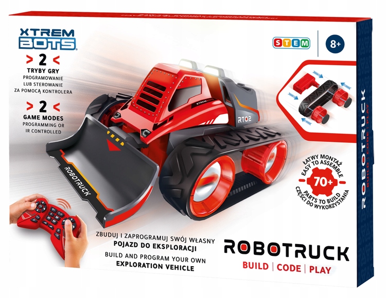 Robot XTREM Bots Robo Truck 380971 Programowanie Bohater / Bajka brak